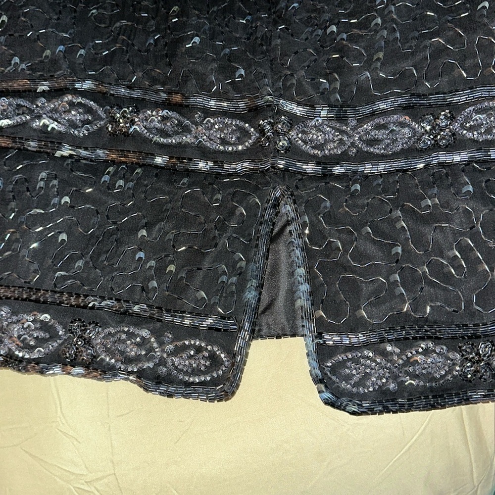 Sequin Black Dress